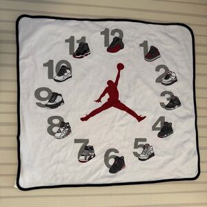 Nike Jordan Jumpman Milestone baby blanket